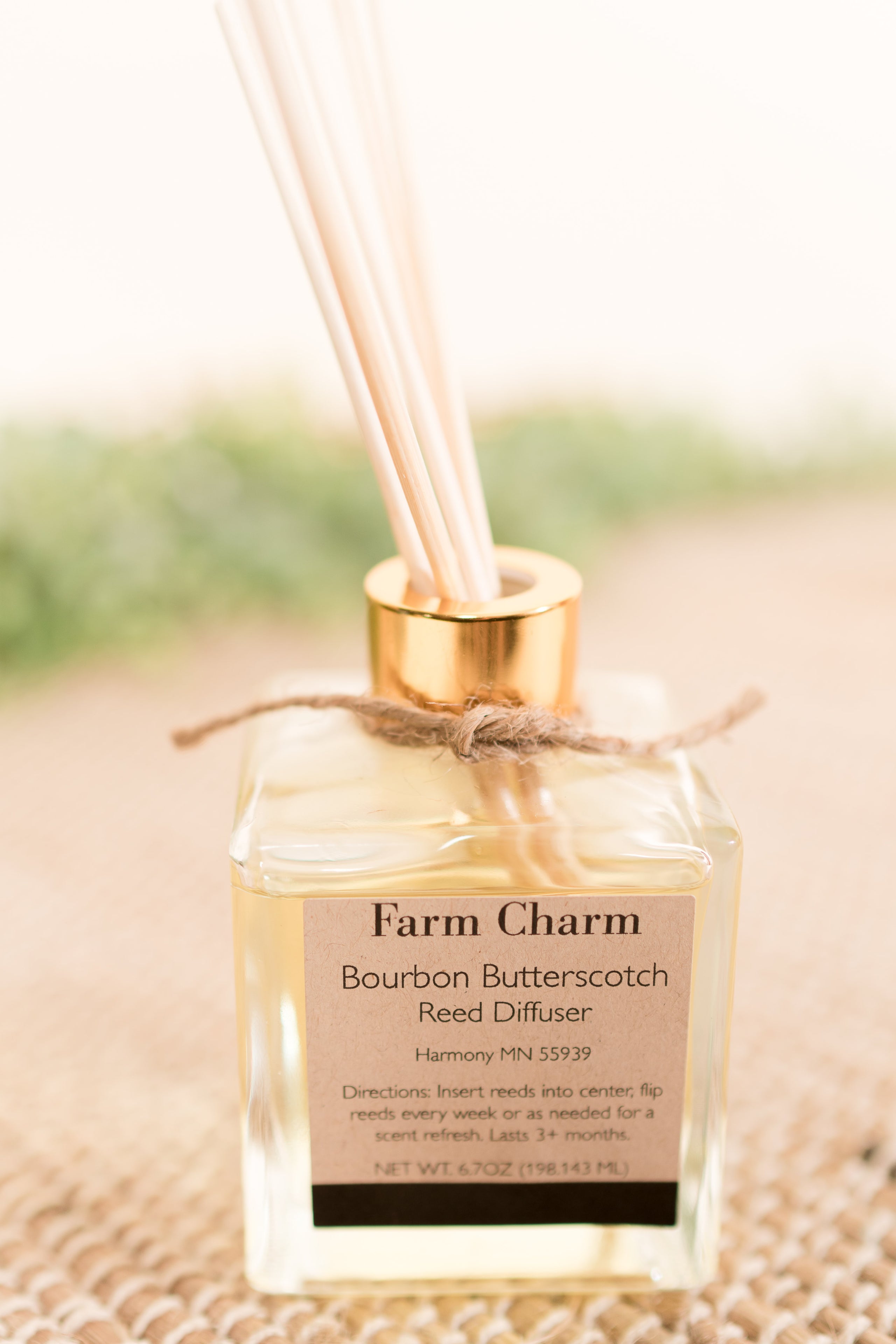 Our Reed Diffuser is the perfect way to scent your home with a